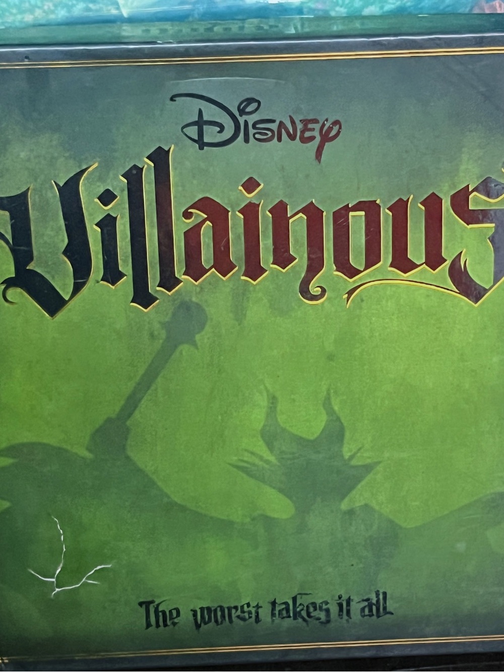 Disney Villainous Game The Worst Takes It All Captain Hook Dragon Little Mermaid